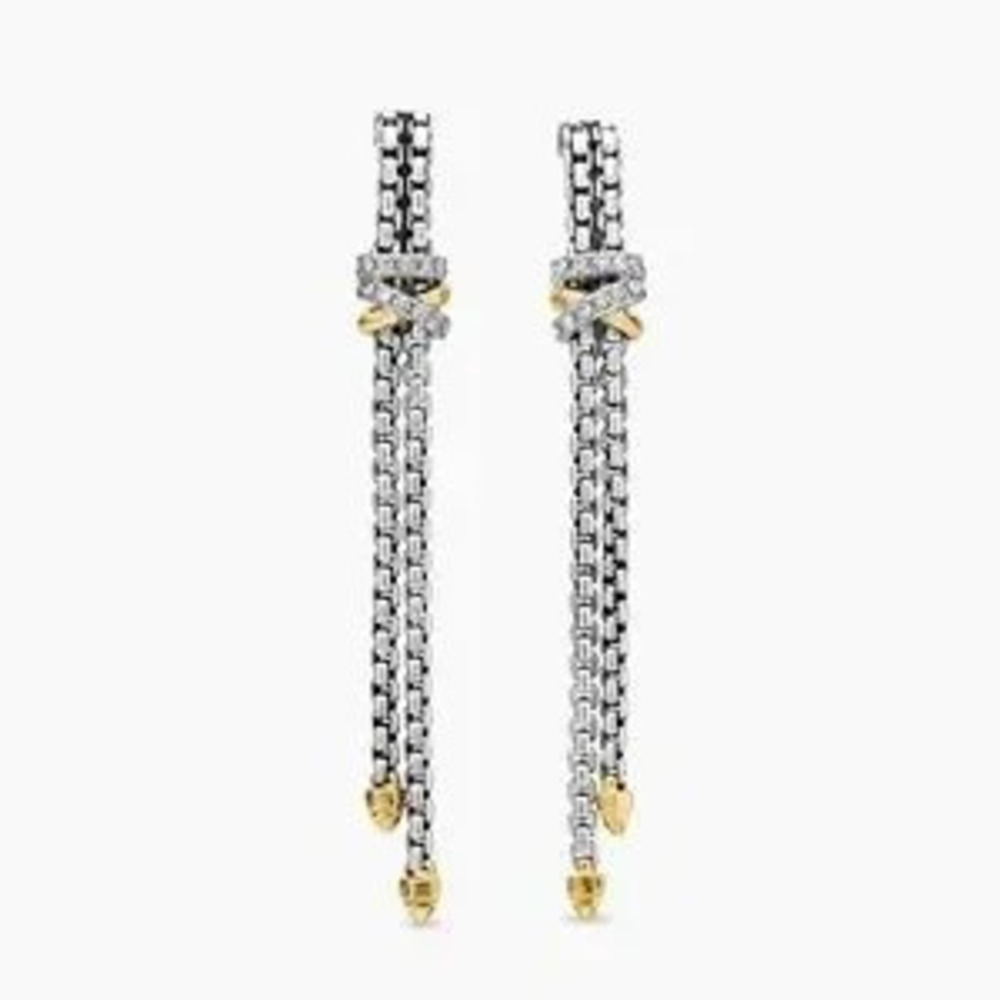 Helen Luxury Drop Earrings with Cubic Zirconia